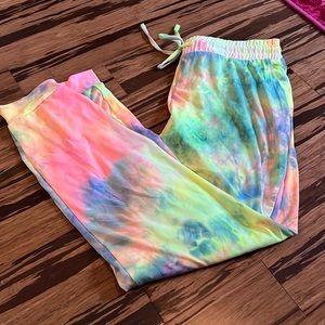 Tye dye joggers